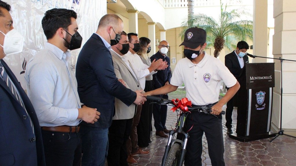 Donación de bicicletas apoya retención escolar y fomenta actividad física en México