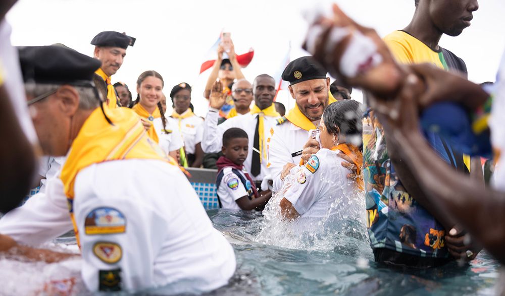 En el Camporee: Un momento inolvidable para los Conquistadores