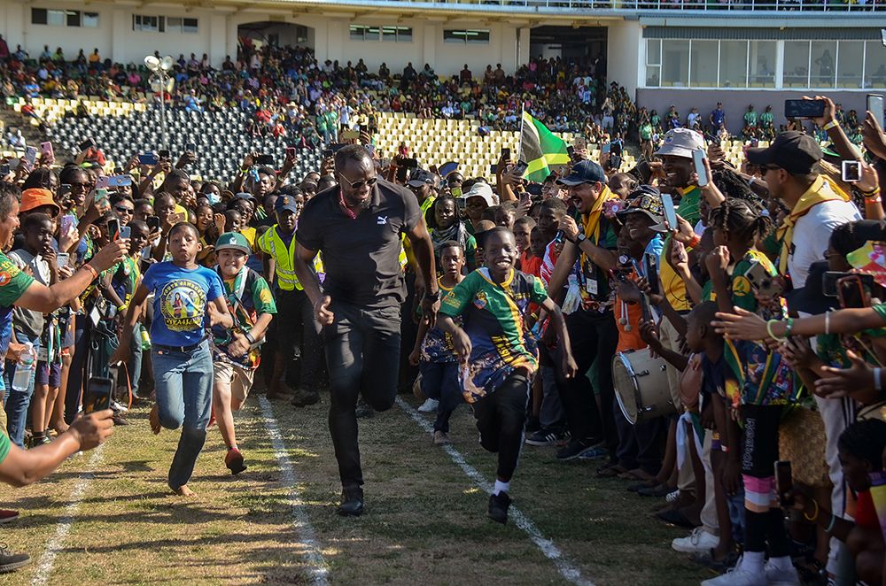 Usain Bolt enciende el Camporee de Conquistadores