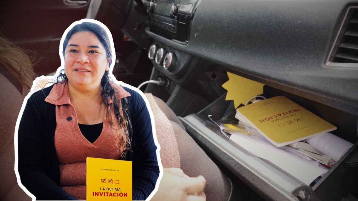 Libro misionero que encontró en su auto lleva esperanza a la vida de una mujer y su familia