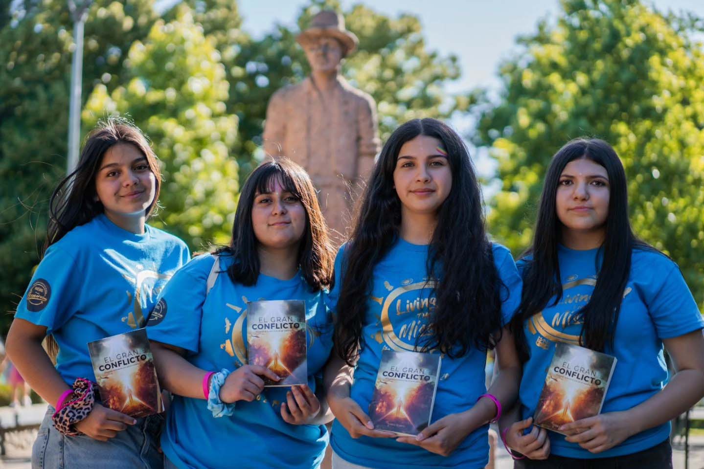 Adolescentes en Chile celebraron la culminación de un año en misión con acciones sociales